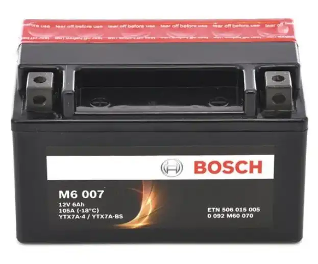 Bosch 12В 6Ач 105А(EN) L+ 0092M60070